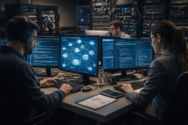 Blockchain implementation delivery